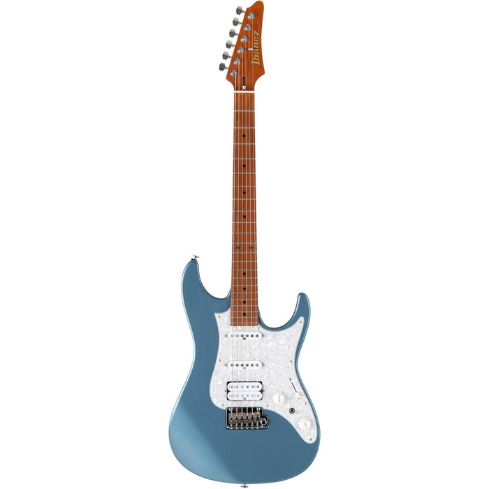 AZ Prestige AZ2204 Solidbody Electric Guitar, Right-Handed, Ice Blue Metallic