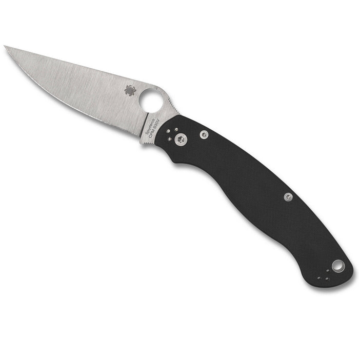Spyderco Military 2 Folding Pocket Knife with 4" CPM S30V Stainless Steel Blade, Black