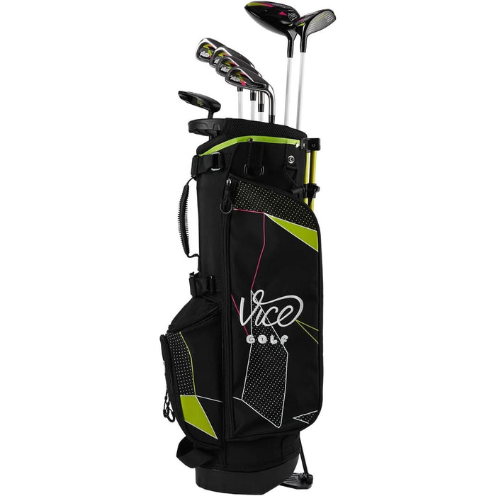 Vice Golf Junior 8-Piece Golf Club Set | Designed for Kids Ages 9-12 Years Old, Right-Handed