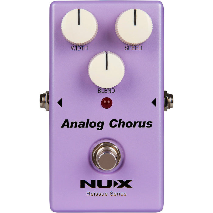 Analog Chorus Effect Pedal with Buck-Brigade Circuit for Guitars and Basses