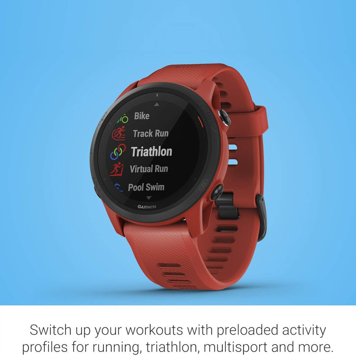 Forerunner 745 GPS Running Smartwatch with Detailed Training Stats