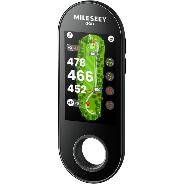 MILESEEY GeneSonic Go Handheld Golf GPS Rangefinder with 43K Preloaded Courses