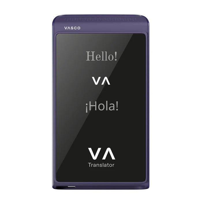 Vasco Translator Q1 Ai Voice Cloning Translator with 113 Languages & Free Lifetime Internet