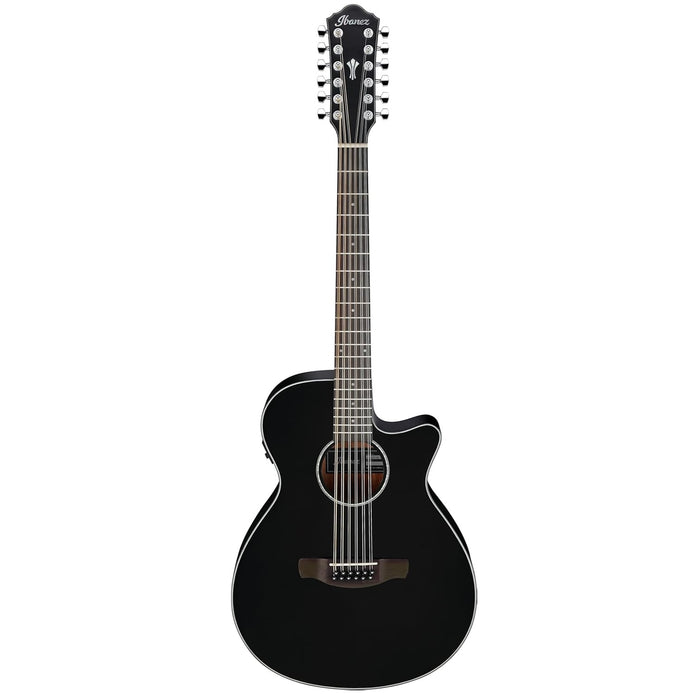 AEG5012 12-String Acoustic Electric Guitar with Laurel Fretboard, Right-Handed