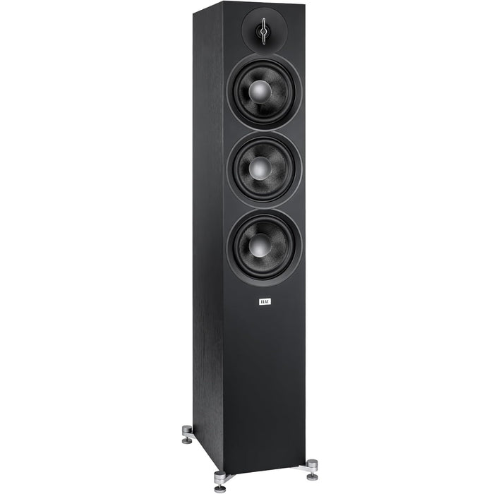 Debut 3.0 DF63 6.5" Floorstanding Speaker with 3-Way Bass Reflex for Home Theater Systems