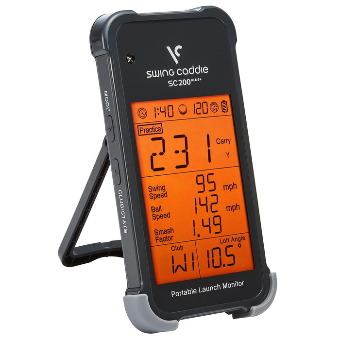 Voice Caddie SC200 Plus Portable Golf Launch Monitor and Swing Analyzer