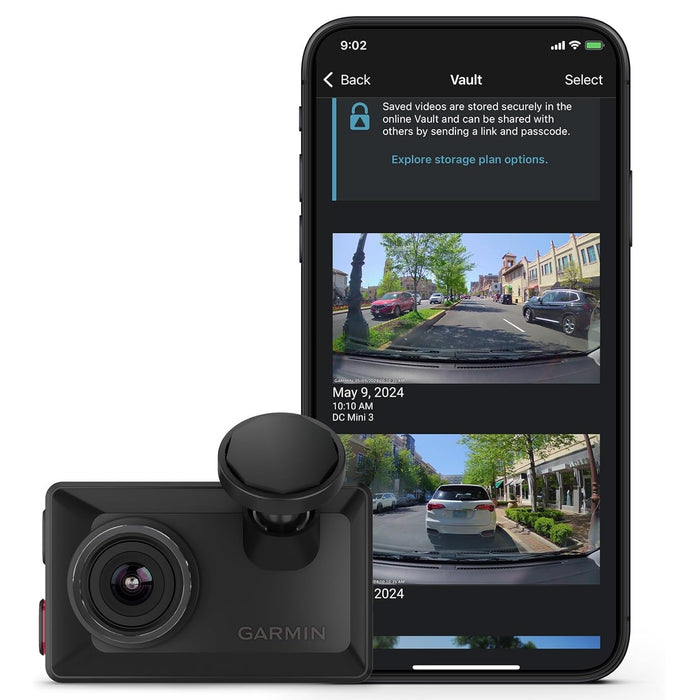 Dash Cam X210 1440p High Definition Camera with 140-Degree Field of View