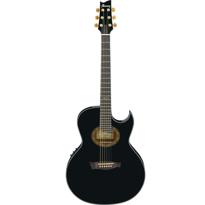 Steve Vai Signature EP5 6-String Acoustic Electric Guitar, Right, Black Pearl