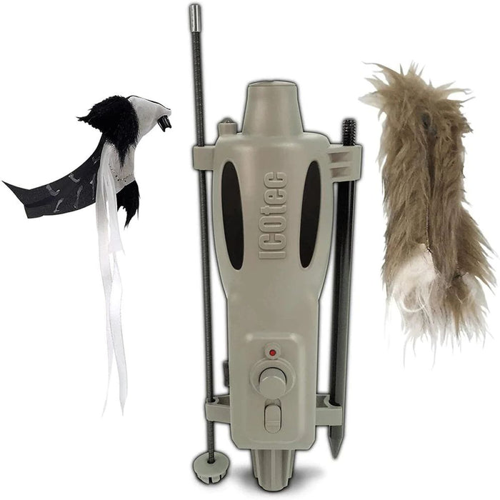 PD200 Universal Predator Decoy with 2 Topper and Adjustable Speeds for Hunting