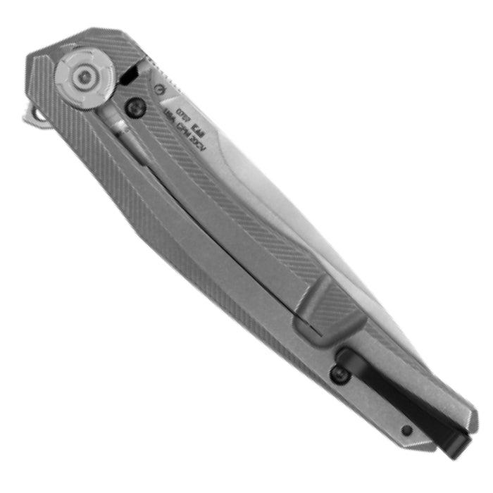 Zero Tolerance 0707 Folding Knife with 3.5 Inch CPM 20CV Drop Point Blade, Black