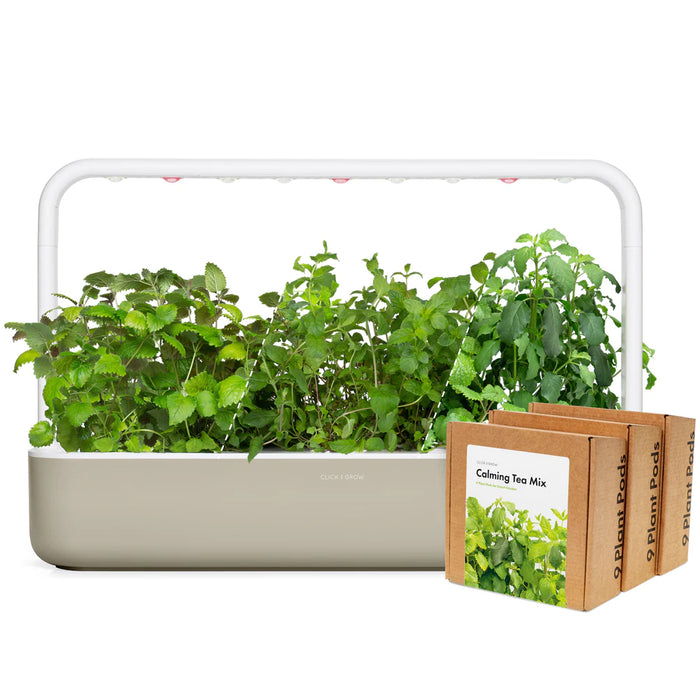 Smart Garden 9 with Herbal Tea Gardening Kit with Grow Light and 36 Plant Pods