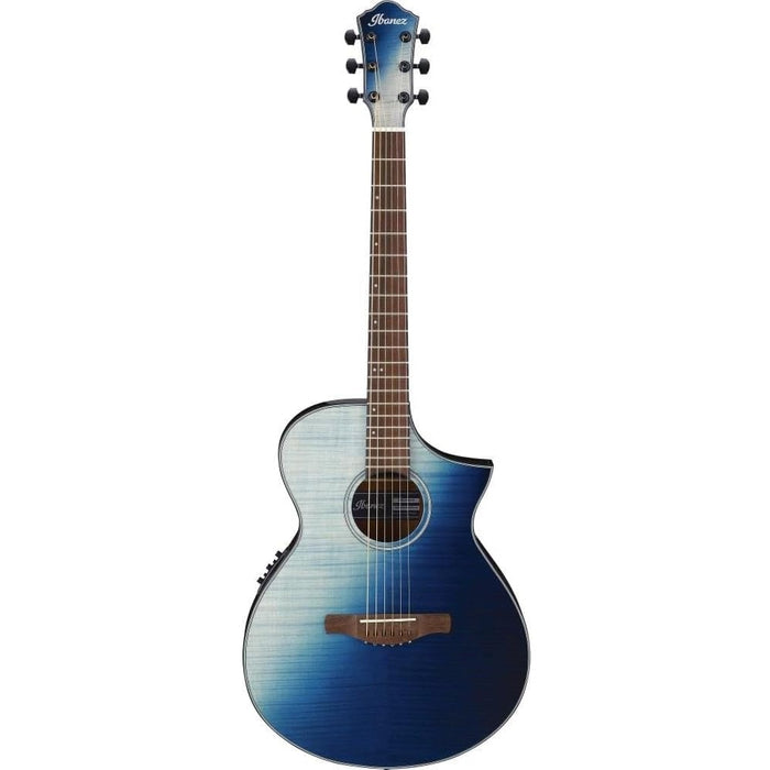 AEWC32FM 6-String Acoustic Electric Guitar with On-Board Tuner, Right-Handed