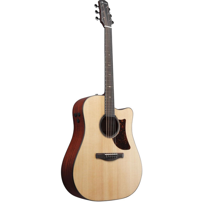 Ibanez AAD400CE 6-String Dreadnought Acoustic Electric Guitar, Right, Natural Low Gloss