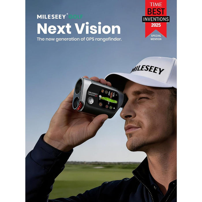 MILESEEY GenePro G1 Touchscreen and GPS Rangefinder with 43K+ Preloaded Courses