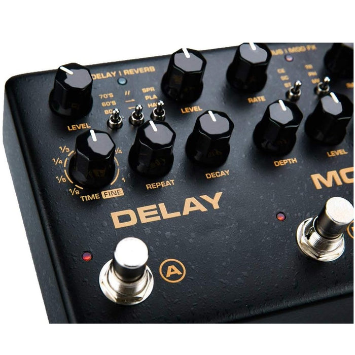 Cerberus Multi-Function Guitar Effect Pedal | Analog Overdrive and Digital Delay