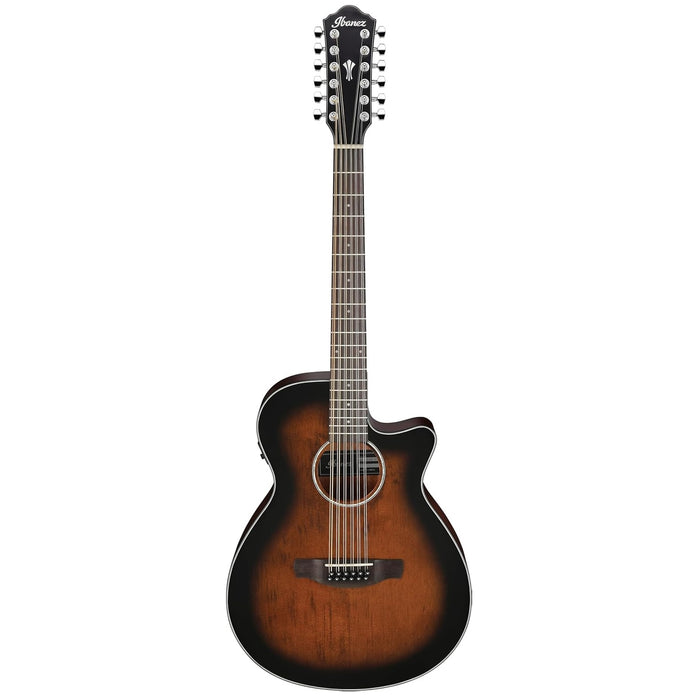 AEG5012 12-String Acoustic Electric Guitar with Laurel Fretboard, Right-Handed