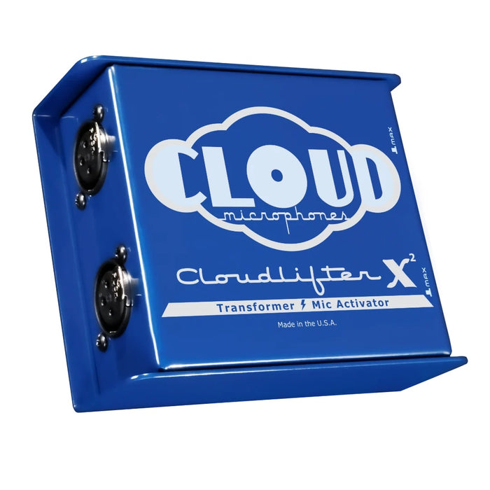 Cloud Microphones CL-X2 Transformer Mic Activator - Two Channel, Up to 36 dB or +12dB Attenuated
