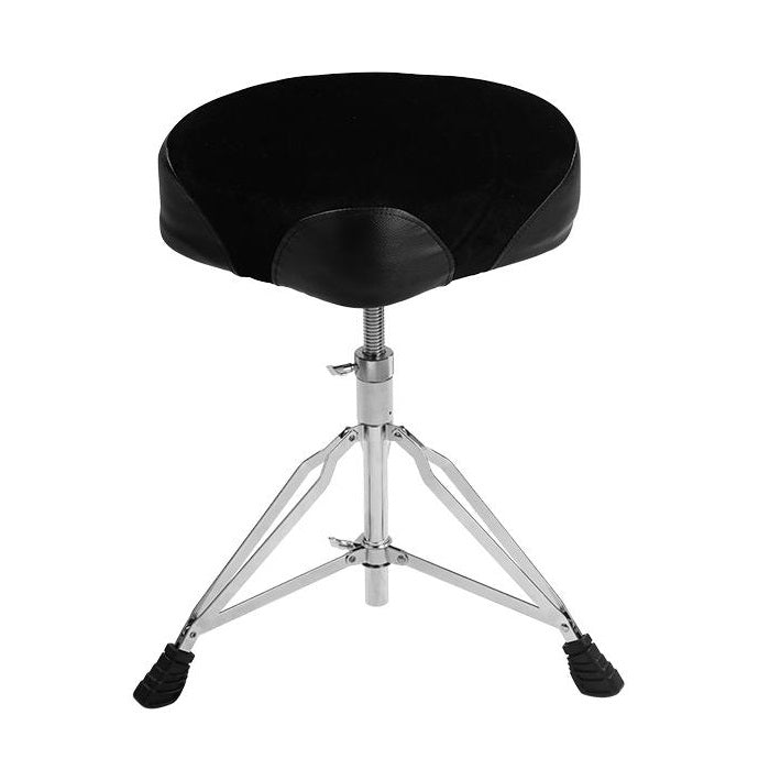 NDT-03 Motorcycle-Style Drum Throne with Adjustable Height and Comfort Padding