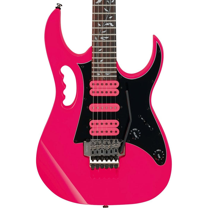 Steve Vai Signature JEMJRSP Solidbody Electric Guitar, Right-Handed - Pink