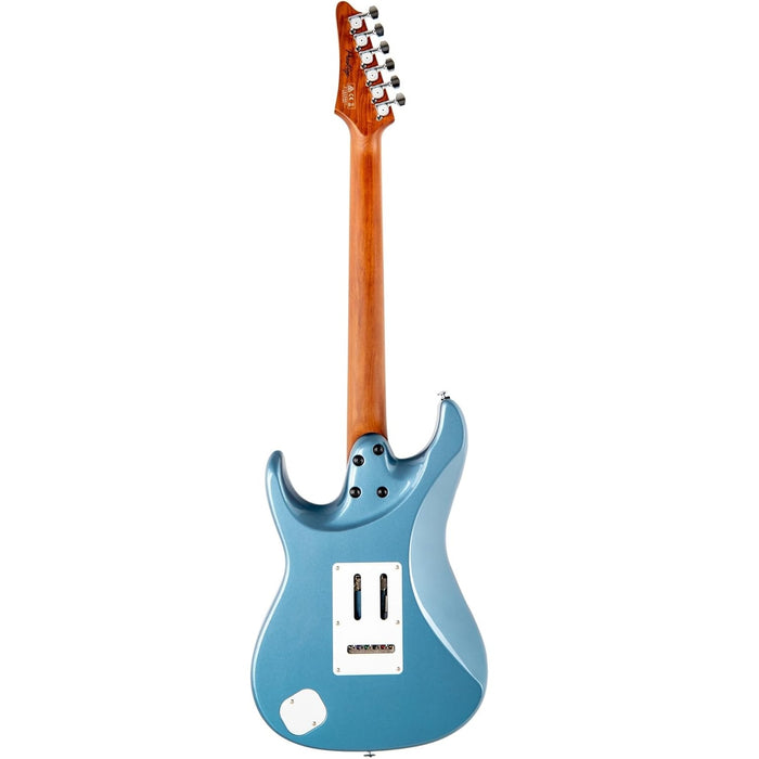 AZ Prestige AZ2204 Solidbody Electric Guitar, Right-Handed, Ice Blue Metallic