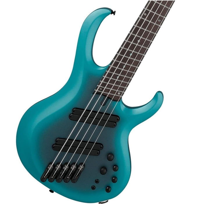 BTB605MS 5-String Multiscale Bass Guitar, Right, Cerulean Aura Burst Matte