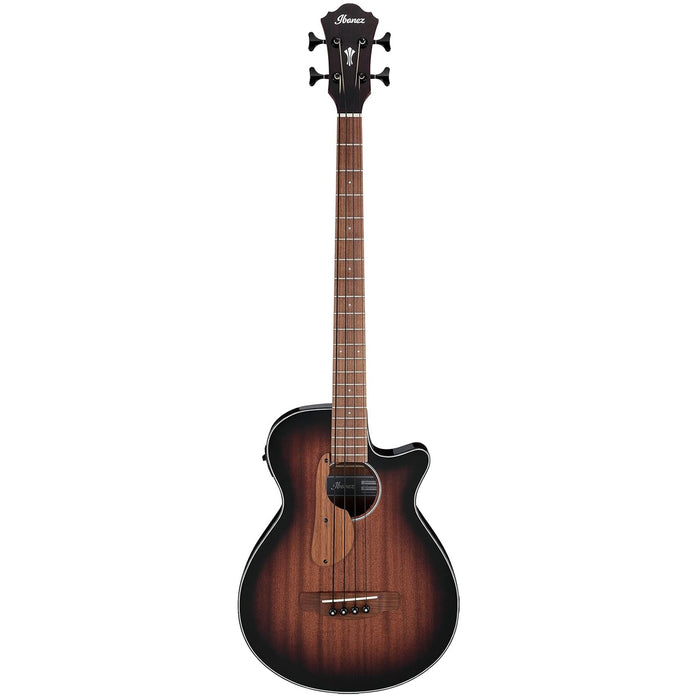 AEGB24E 4-String Acoustic Bass Guitar with Walnut Fretboard, Right-Handed