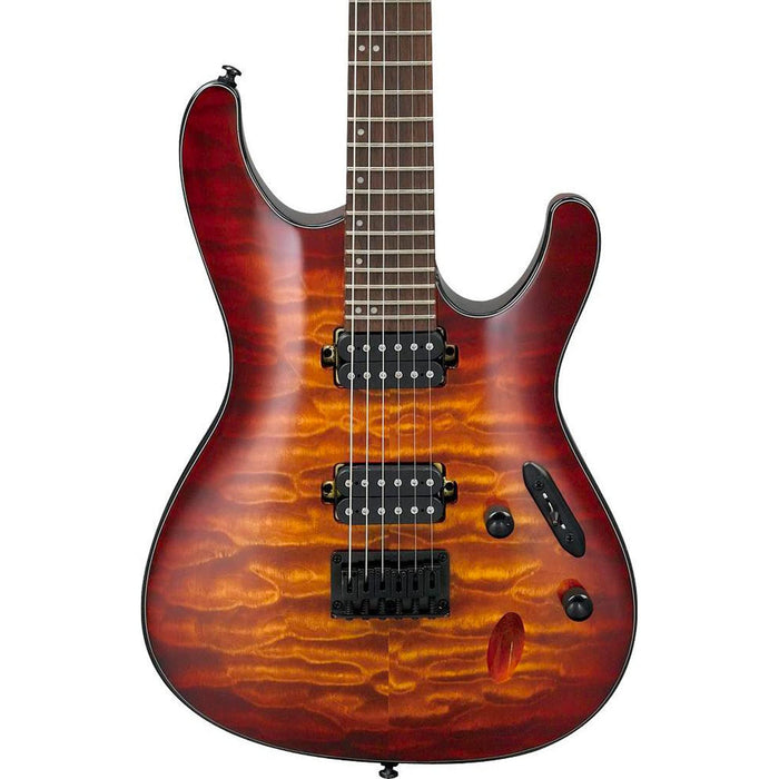 S621QM 6-String Solidbody Electric Guitar, Right-Handed - Dragon Eye Burst