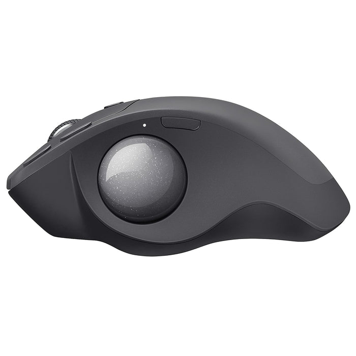 MX ERGO Plus Wireless Trackball Mouse with Extra 10-Degree Wedge and Easy Switch