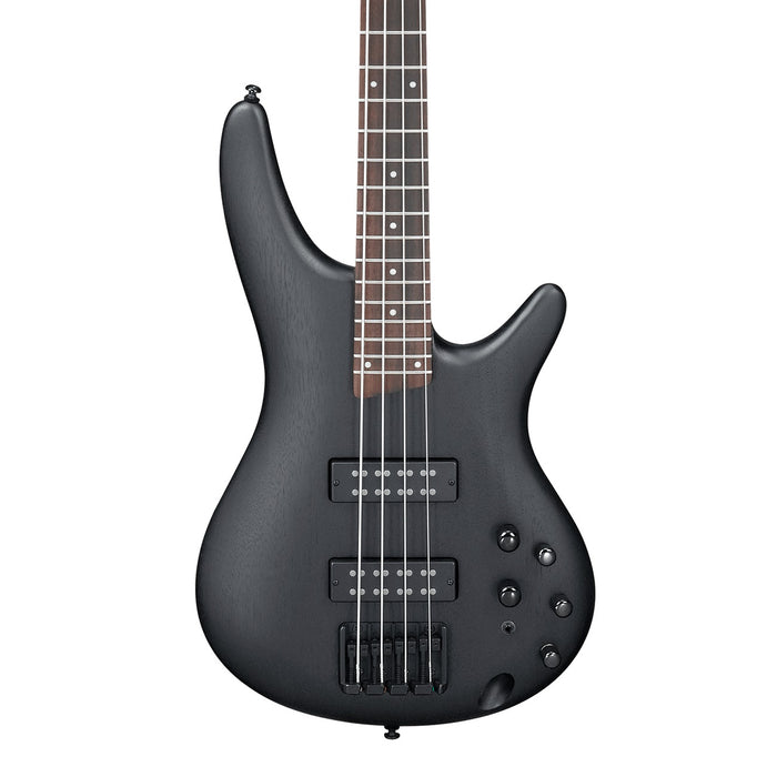 SR Standard SR300EB 4-String Solidbody Electric Bass Guitar, Weathered Black