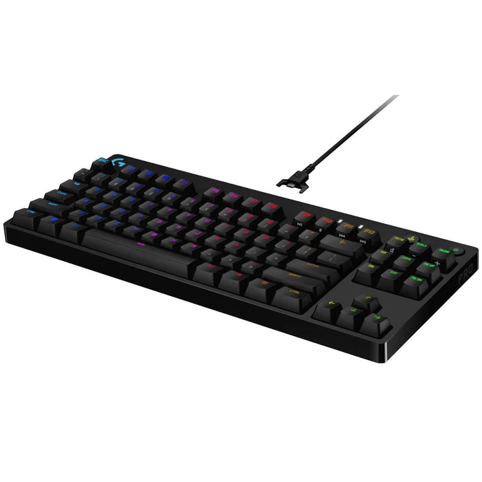 PRO Mechanical Wired Gaming Keyboard GX Blue Clicky Switch | RGB Backlit Keys