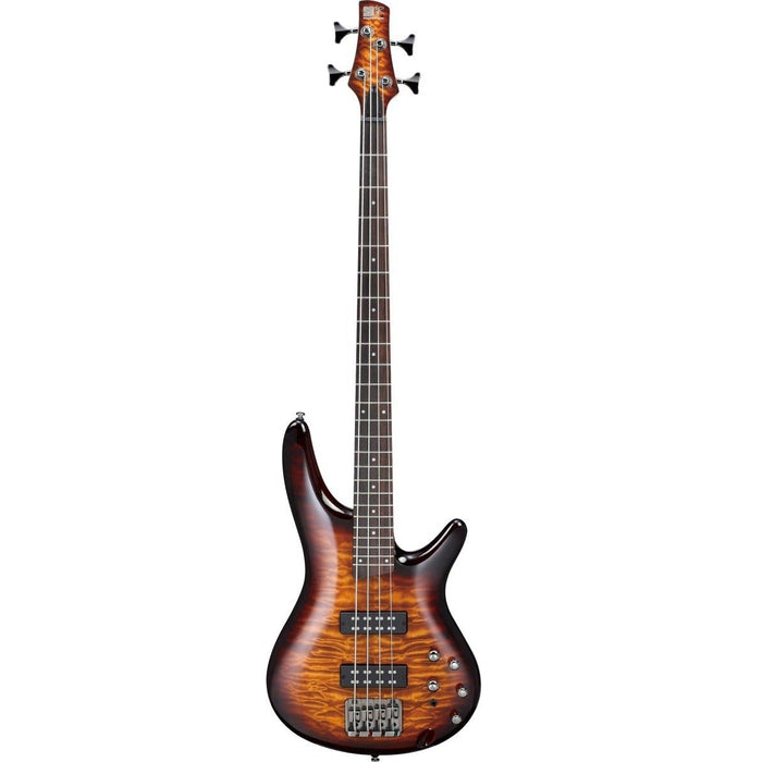 SR Standard SR400EQM 4-String Solidbody Bass Guitar, Right, Dragon Eye Burst