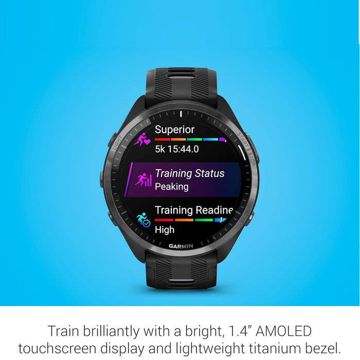 Forerunner 965 GPS Running Smartwatch with AMOLED Display | Get Health Insights