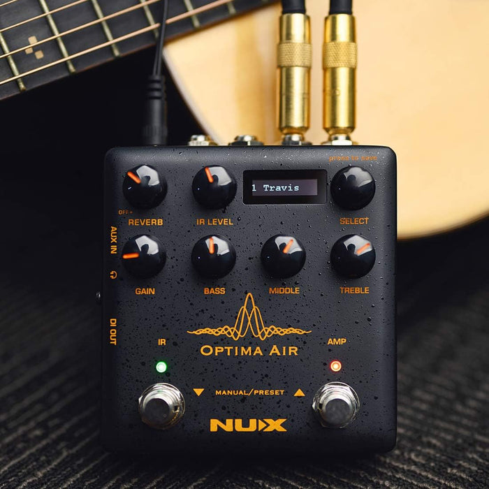 NAI-5 Optima Air Dual-Switch Acoustic Simulator Guitar Effect Pedal