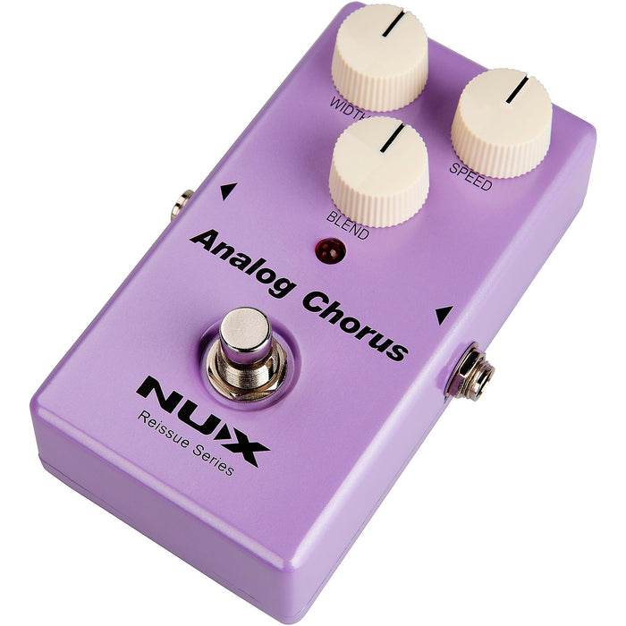 Analog Chorus Effect Pedal with Buck-Brigade Circuit for Guitars and Basses