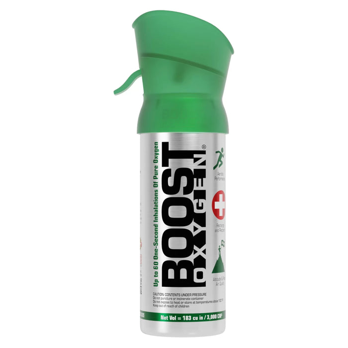 Boost Oxygen Supplemental Oxygen Canister | Respiratory Support for Altitude, Performance & Health - 3 Pack
