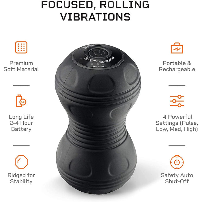 LifePro 4-Speed Velocity Massage Ball for Fitness, Mobility, and Relaxation