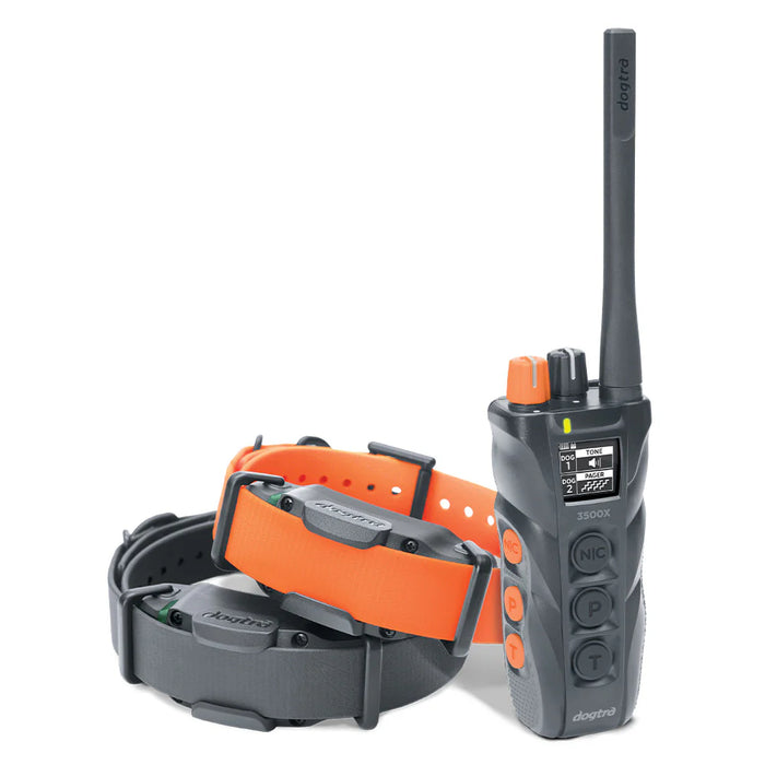 3502X 1.5-Mile Remote Dog Training E-Collar with Dual Dial Transmitter