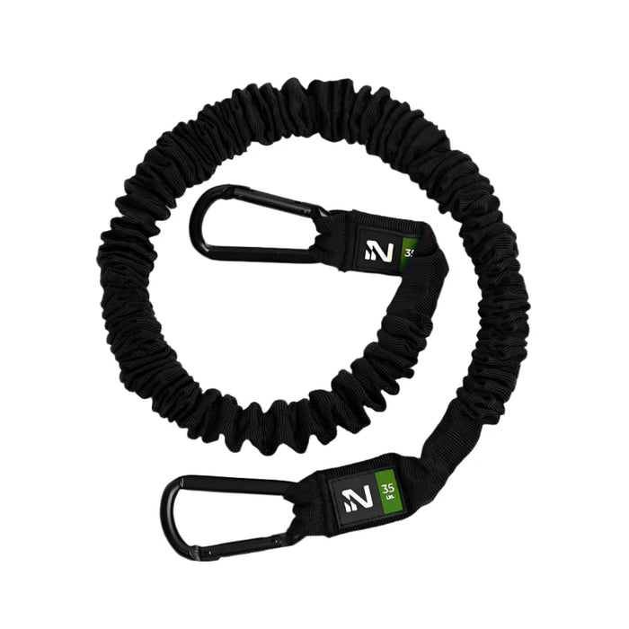 Dynamic Training Resistance Bands | Stretches from 3ft to 9ft | Cloth-Wrapped