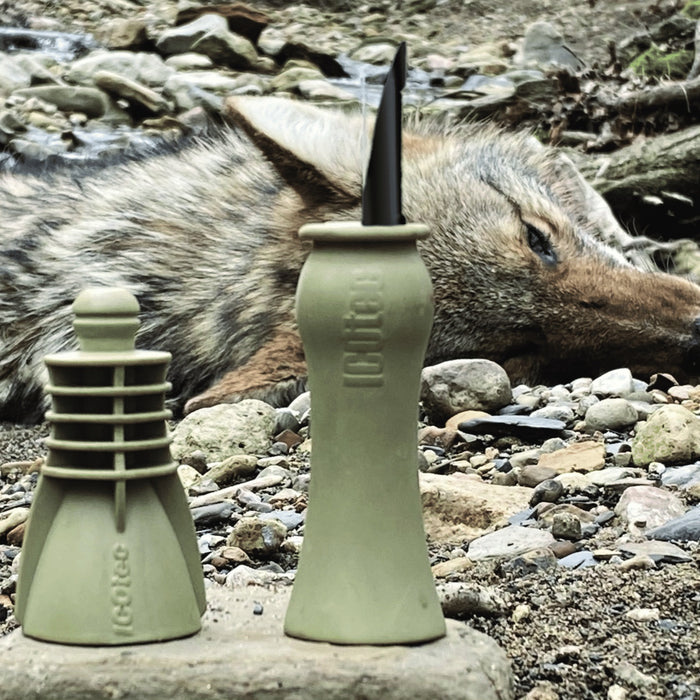 Predator Hand Call Set with Safe Food Grade Silicone | Great for Coyote Hunting