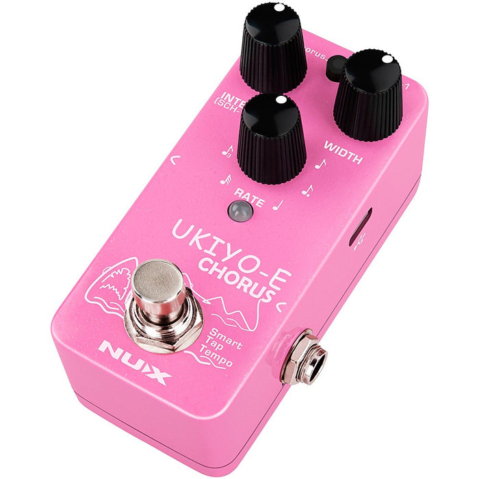 NUX NCH-4 UKIYO-E Mini Chorus Guitar Effect Pedal | Dynamic Tone & Noise Elimination