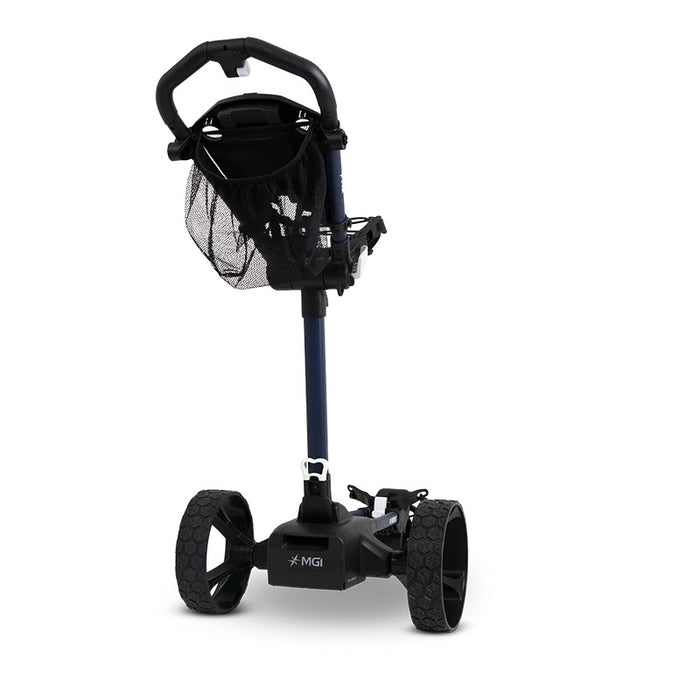 MGI E-BOOST Lightweight Assisted Golf Push Cart with Push and Boost Modes