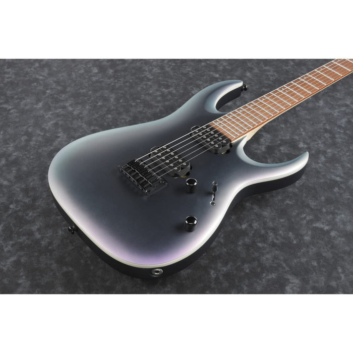 Standard RGA42EX Solidbody Electric Guitar, Right-Handed - Black Aurora Burst Matte