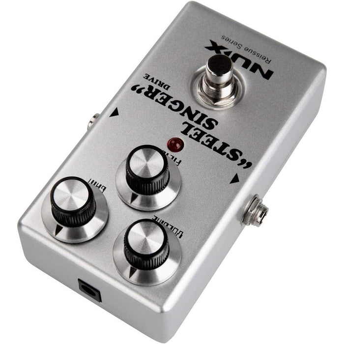 Steel Singer Overdrive Guitar Effect Pedal with Tonal Character of Boutique Amp