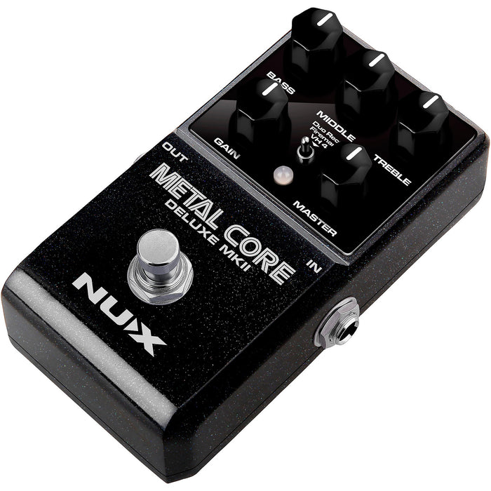 Metal Core Deluxe MKII Hi-Gain Distortion Effect Pedal for Guitars and Basses