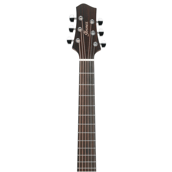 JGM10 6-String Acoustic Guitar, Right, Black Satin Top with Natural High Gloss