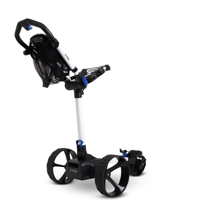 MGI E-BOOST Lightweight Assisted Golf Push Cart with Push and Boost Modes