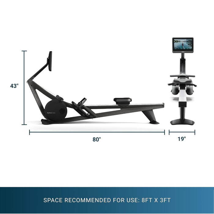 Hydrow Wave Rowing Machine with 16" HD Touchscreen Display and 5,000 Immersive Workouts