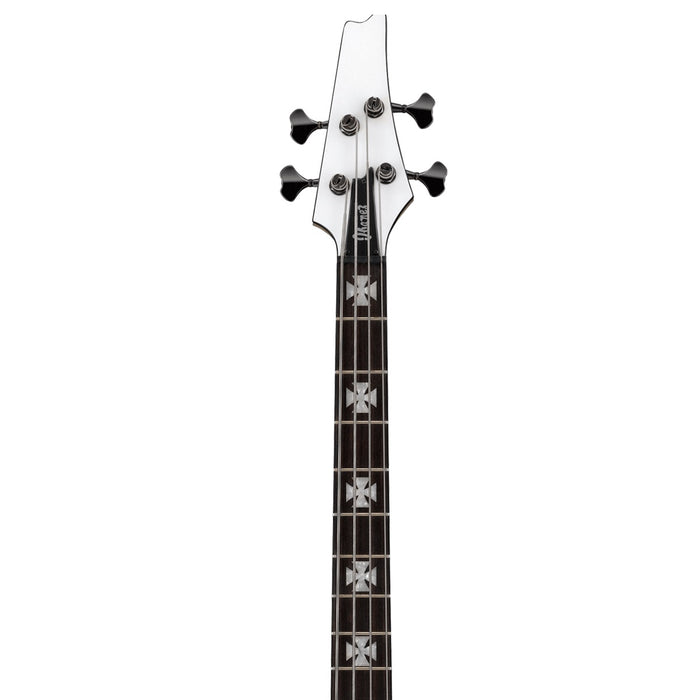 Sharlee D'Angelo Signature SDB3 4-String Bass Guitar, Right-Handed, Pearl White