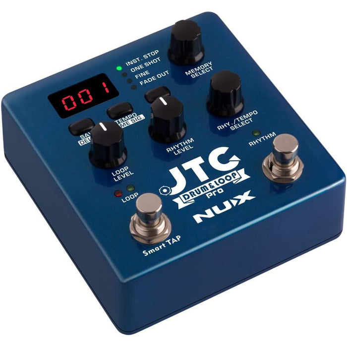 NDL-5 JTC PRO Drum Loop Dual Switch Looper Effect Pedal | Records Up to 6 Hours