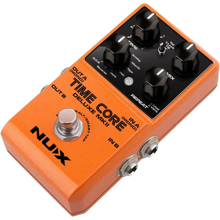 Time Core Deluxe MKII Advanced Delay Effect Pedal for Guitars and Basses